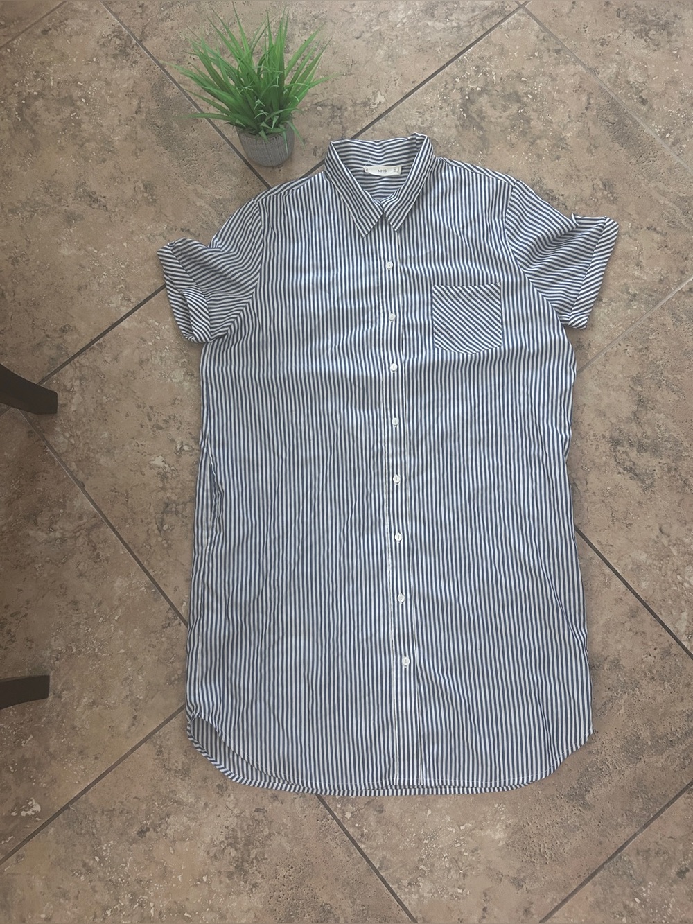 Mango shirt dress
